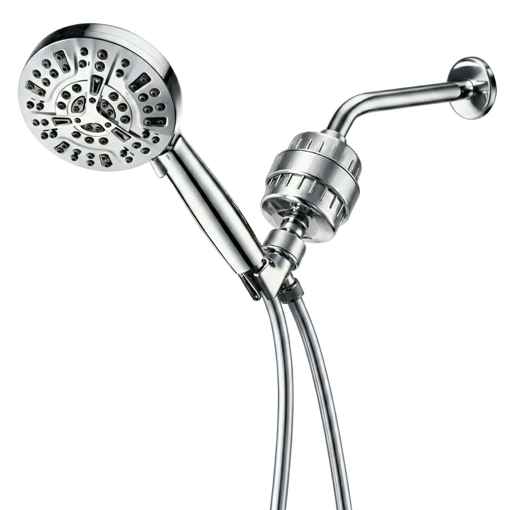 Chuveiro de Alta Pressão MineralStream Luxe com 10 Modos (Filtrado)
