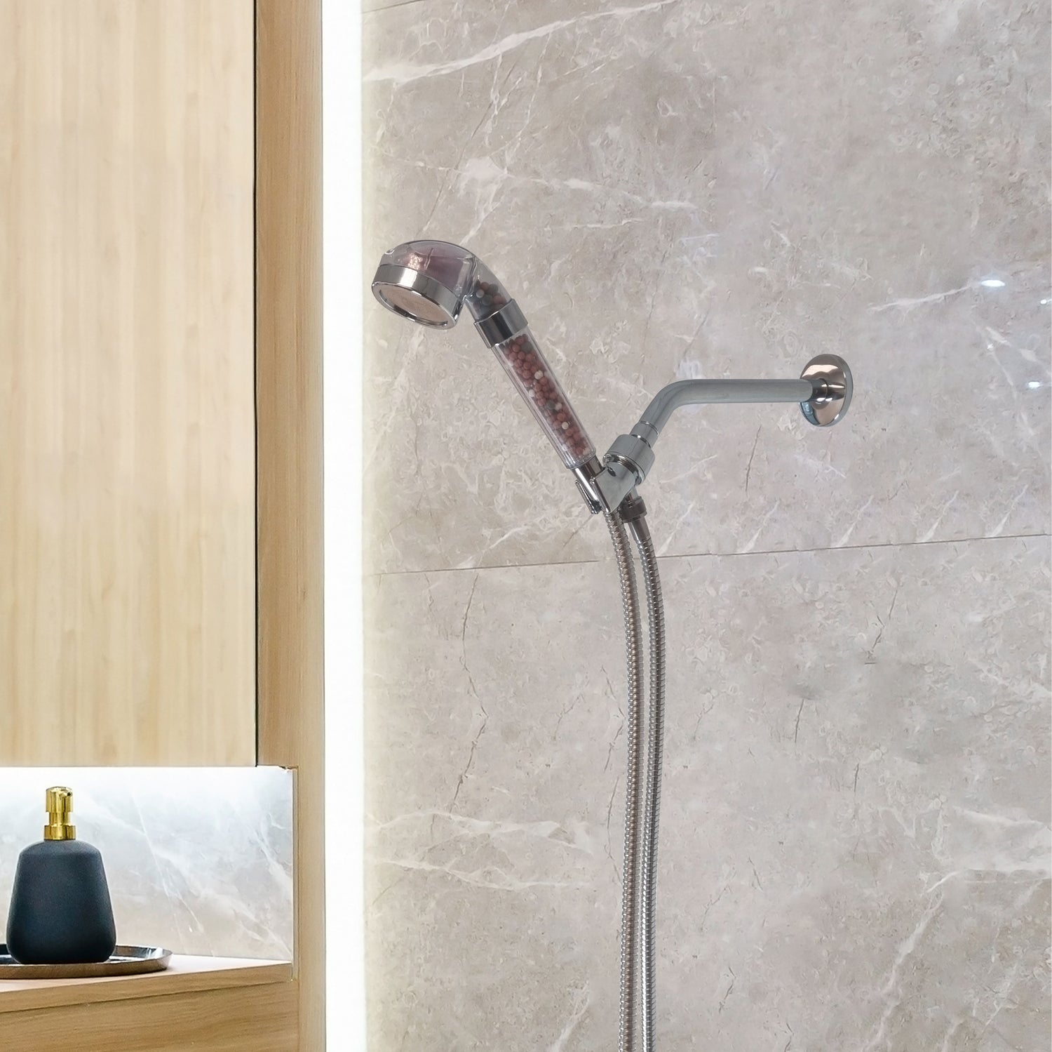 MineralStream ™ LED Ionic Shower Head