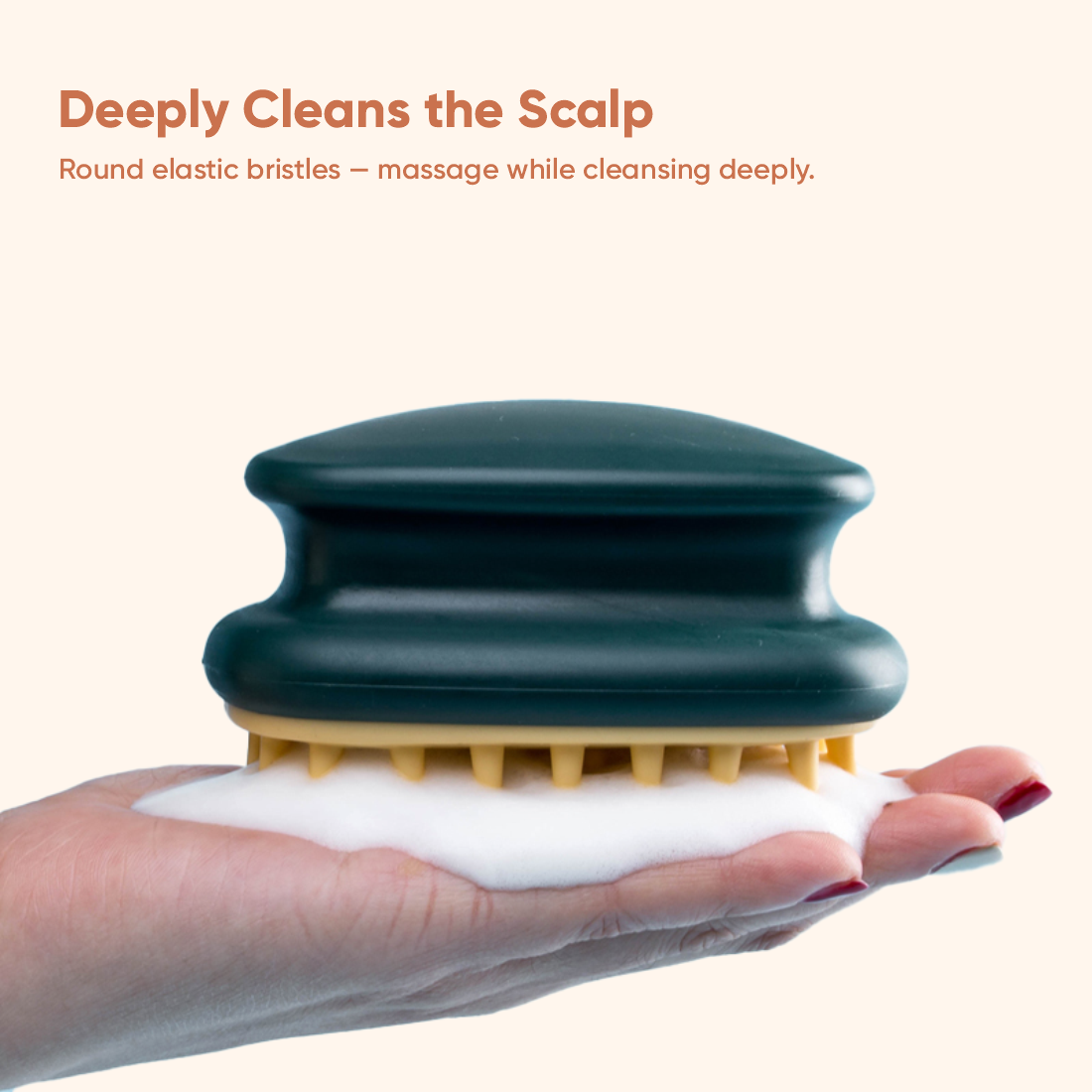 Massageador de couro cabeludo