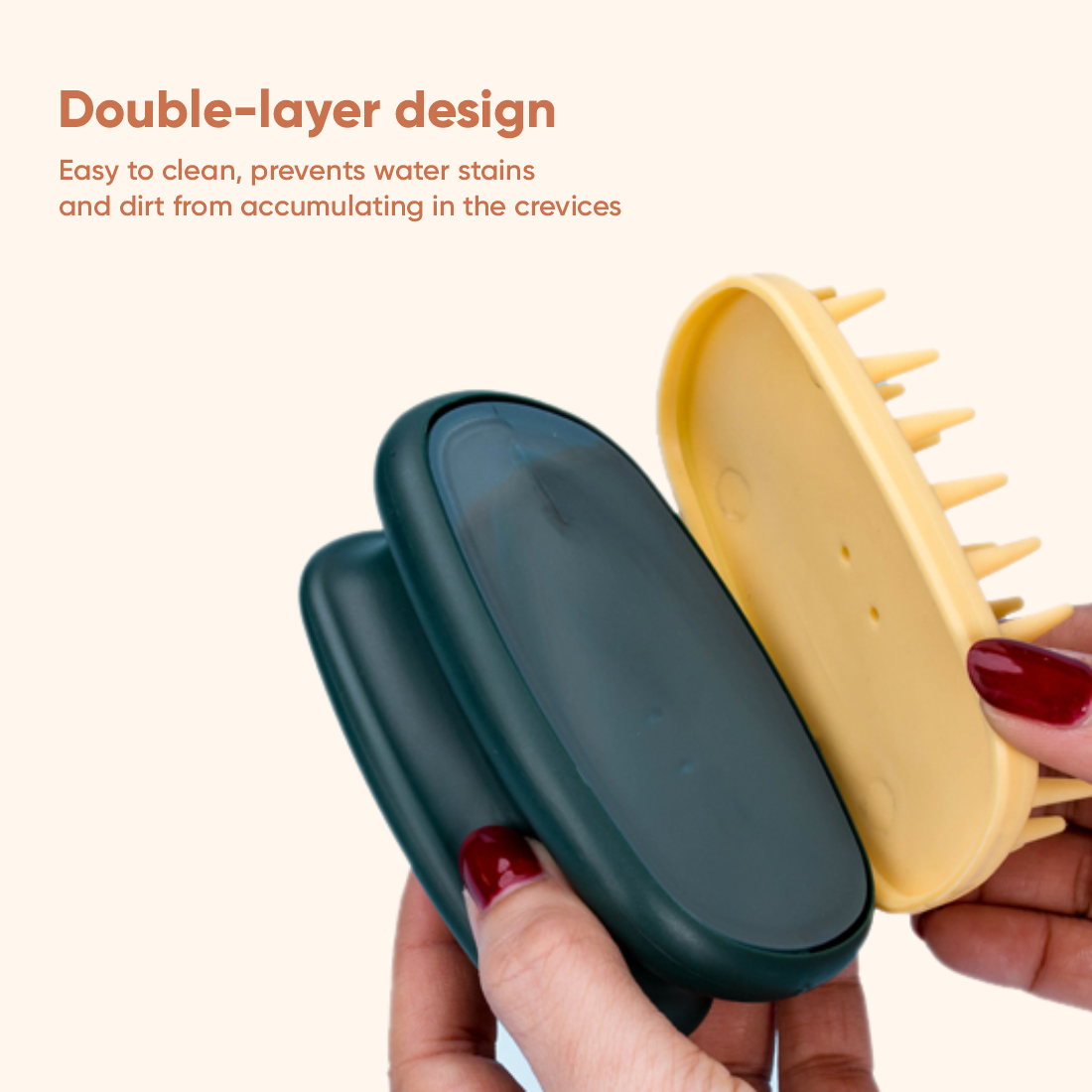 Massageador de couro cabeludo