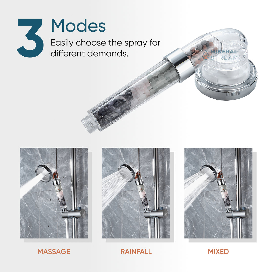Chuveiro MineralStream™ Chakra