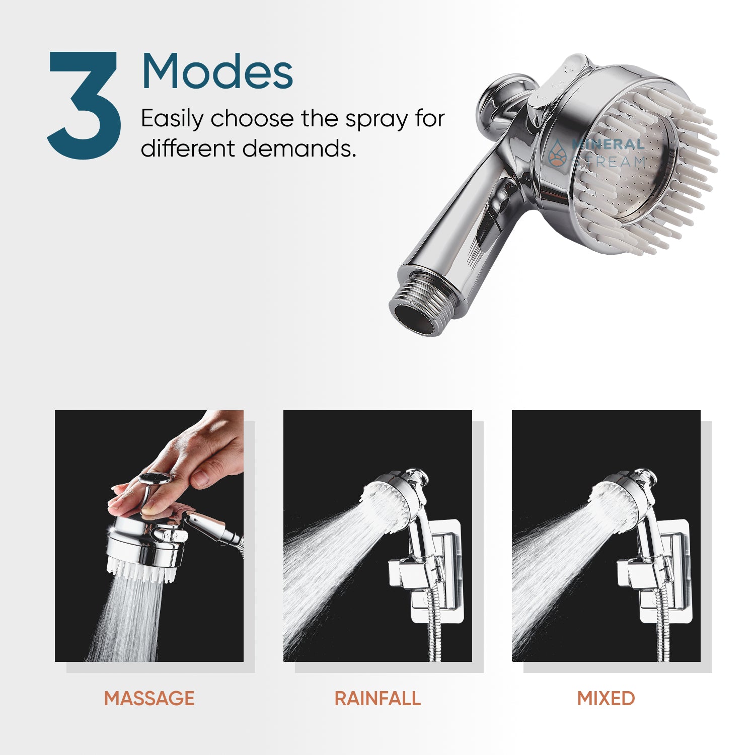 Kit de banho completo para chuveiro Dog Spa