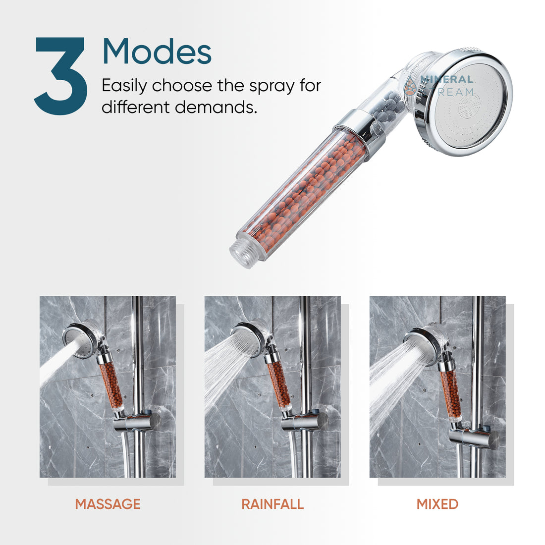 Chuveiro de Alta Pressão Eco-Friendly