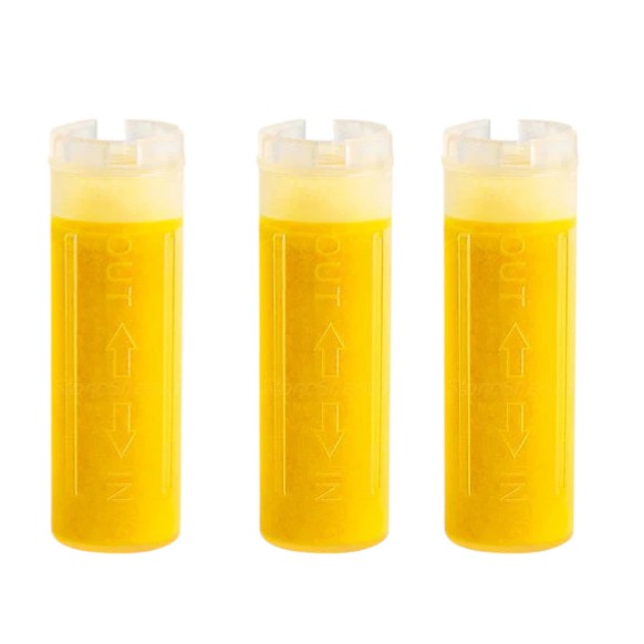 MineralStream ™ BLCK - Cartuchos de substituição (conjunto de 3)