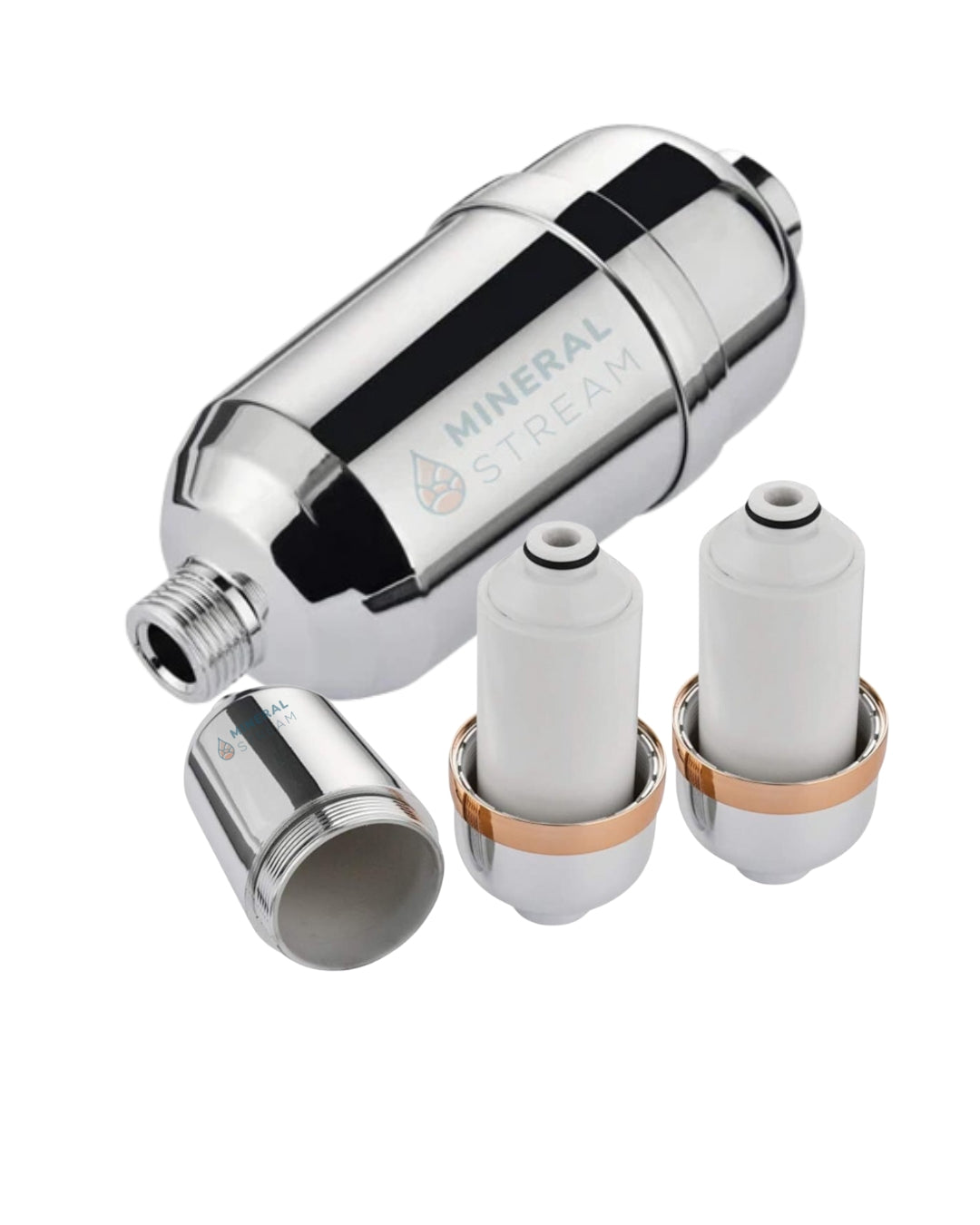 Filtro de chuveiro avançado para água dura