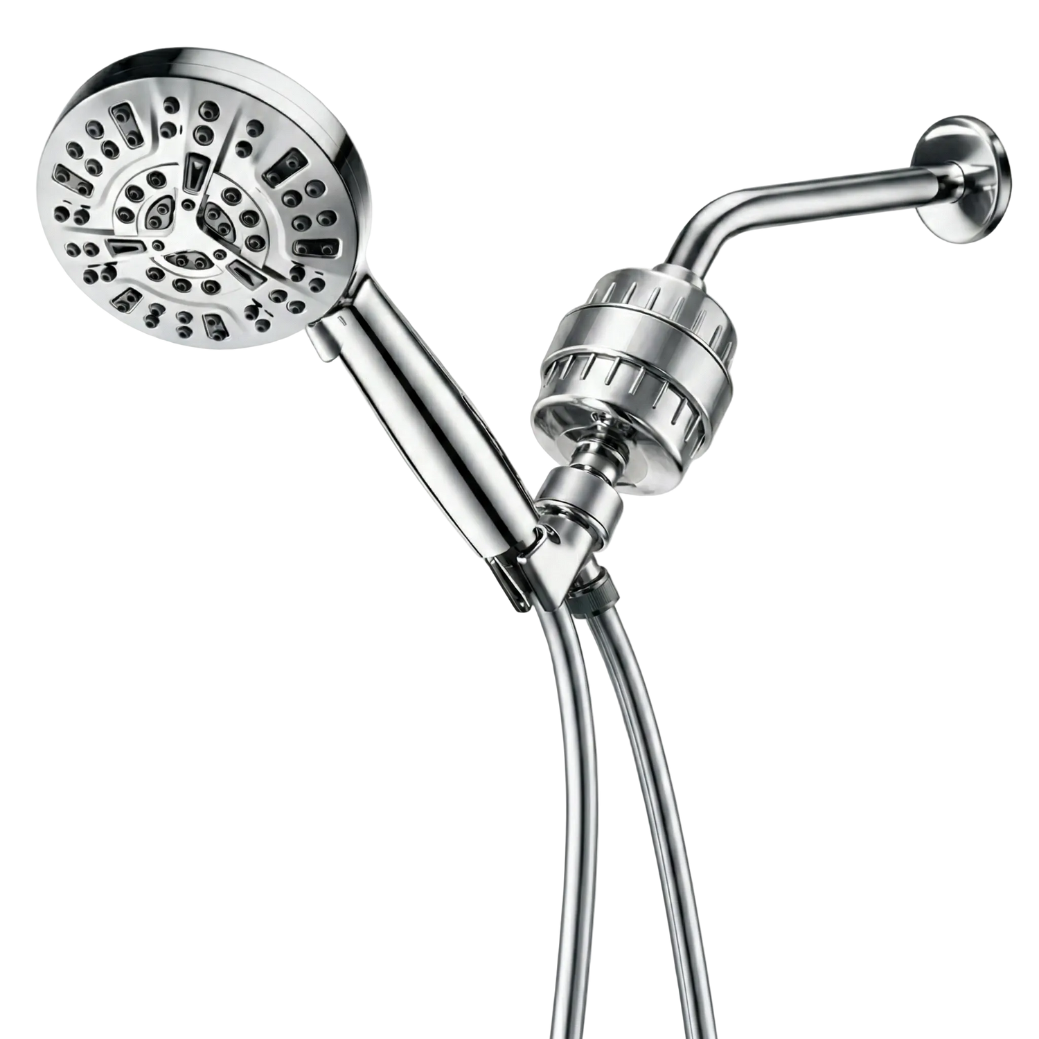Chuveiro de Alta Pressão MineralStream Luxe com 10 Modos (Filtrado)