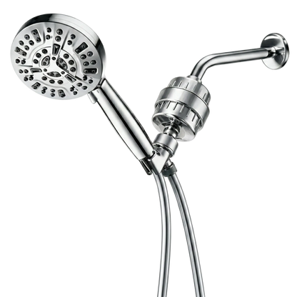Chuveiro de Alta Pressão MineralStream Luxe com 10 Modos (Filtrado)