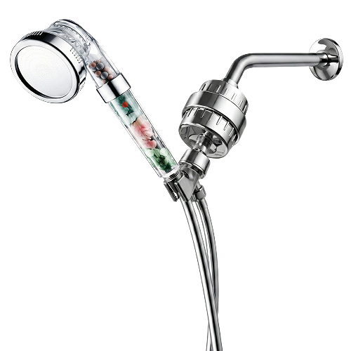 FILTRAGEM DUPLA, KIT DE CHUVEIRO COMPLETO