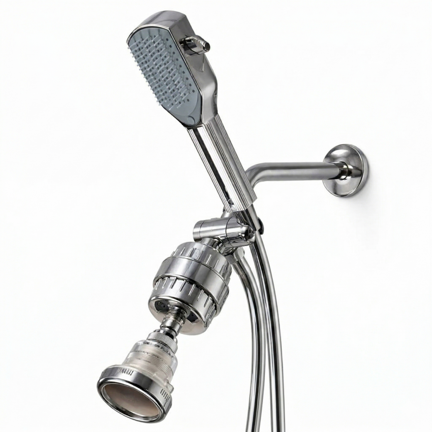 Detangler Chrome Dual Shower System