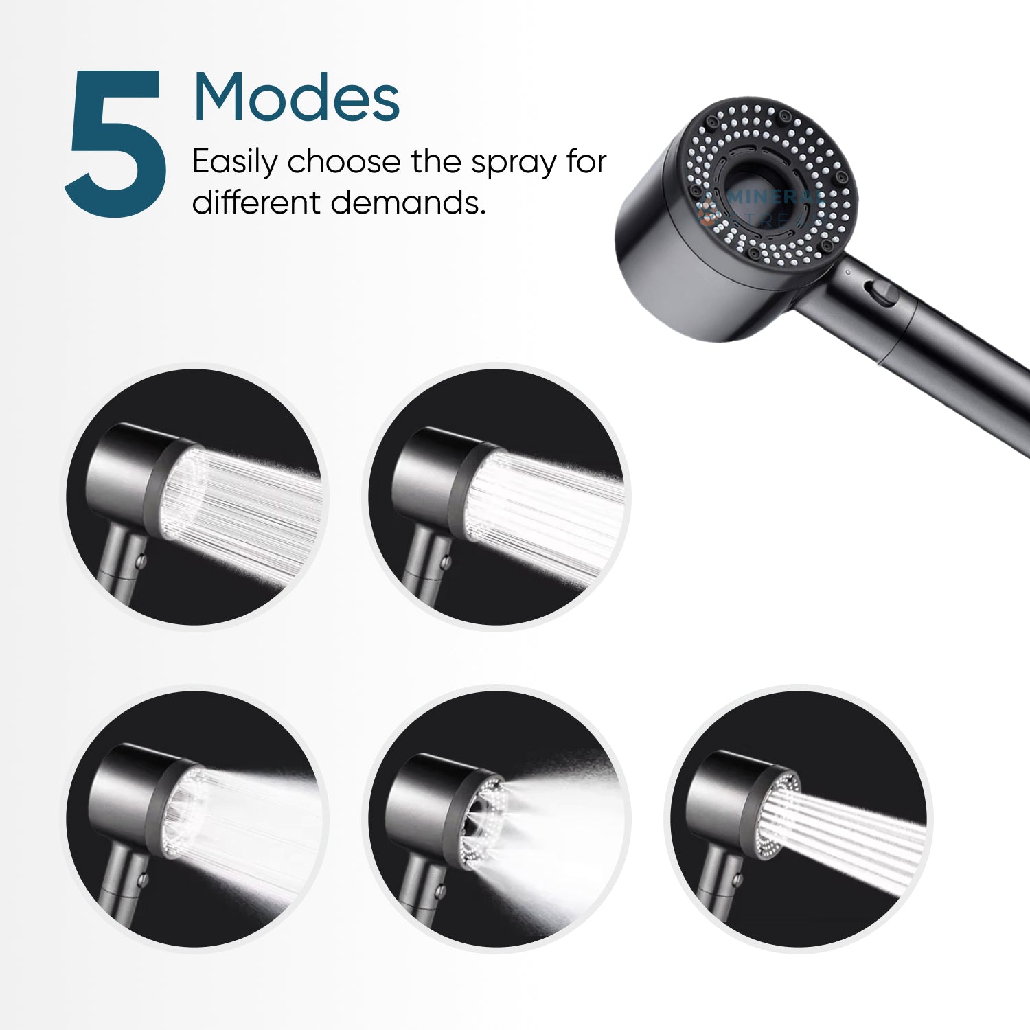 Hey Pure Filtered Complete Shower Kit