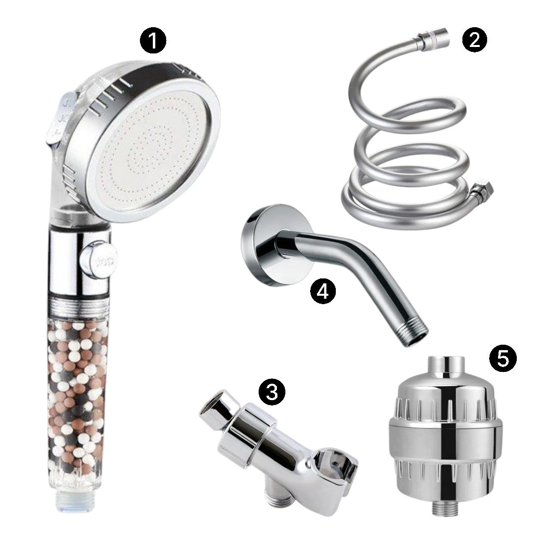 MineralStream ™ Ionic Shower Head 2.0