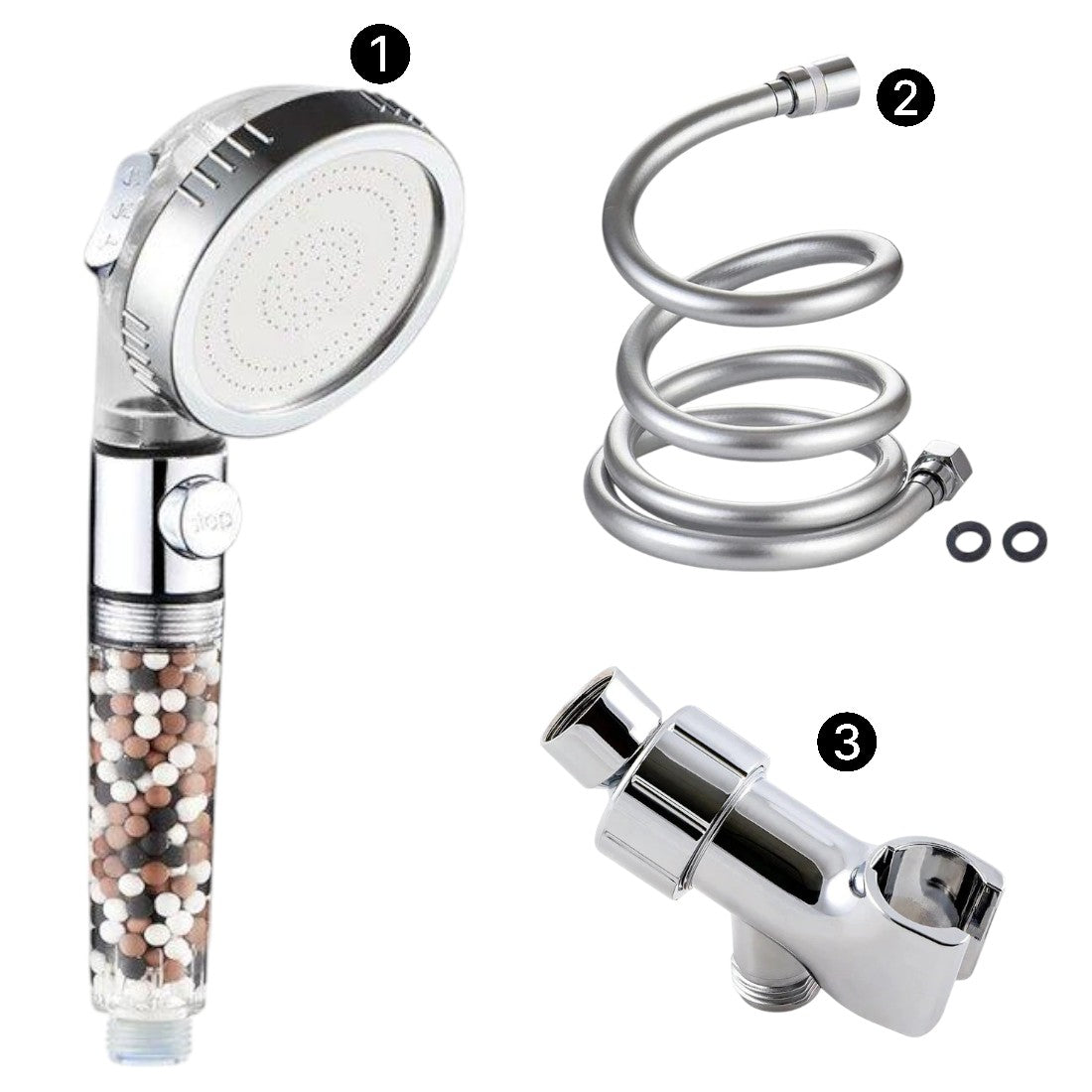 Ionic Showerhead 2.0 Shower Essentials Kit