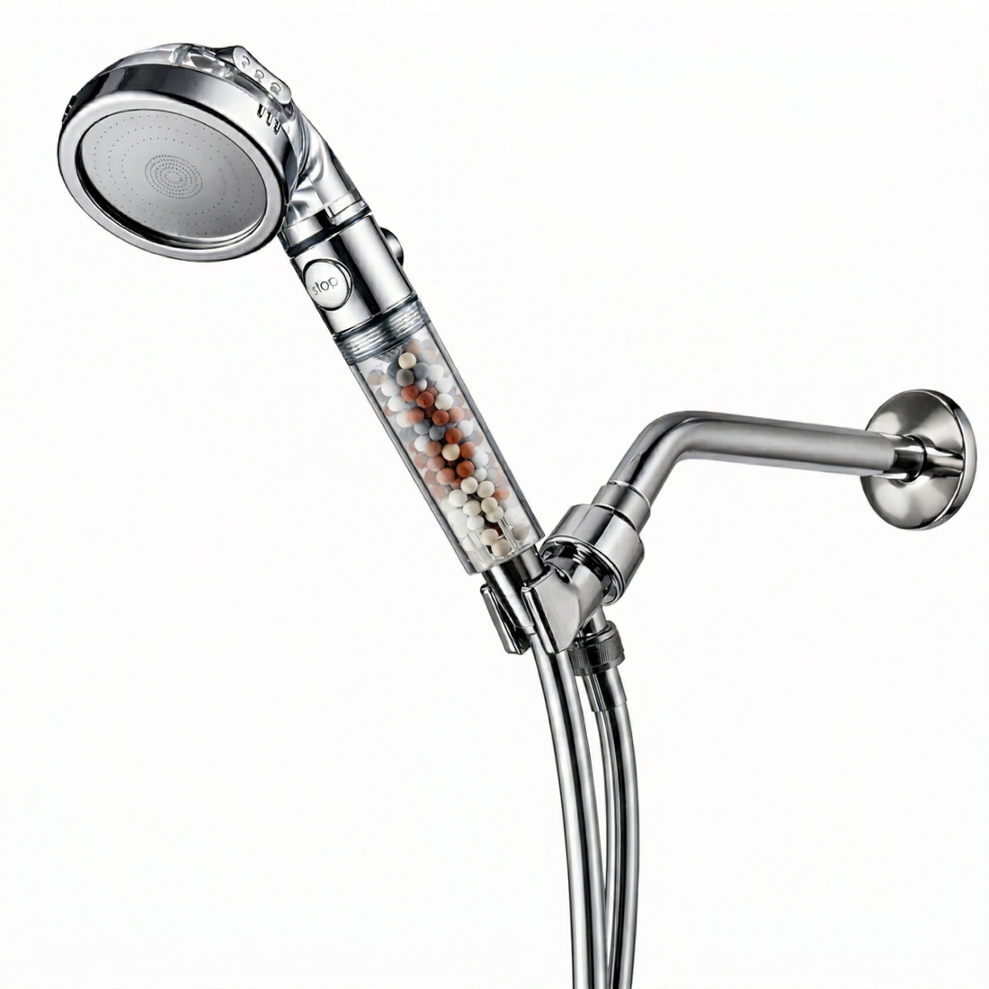 Kit Essencial de Chuveiro Ionic Showerhead 2.0