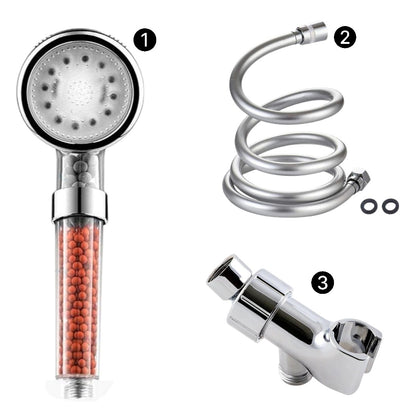 Kit de chuveiro de chuveiro iônico LED