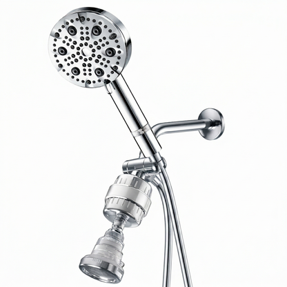 MineralStream Luxe 9 Mode High Pressure Showerhead (Filtered)