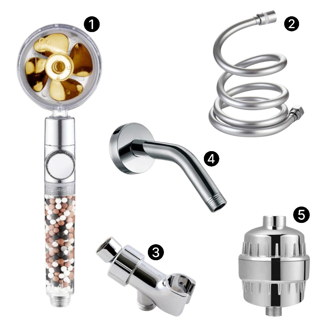 Cabeça de chuveiro de turbofan MineralStream ™