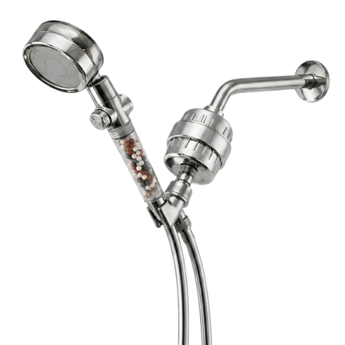 FILTRAGEM DUPLA, KIT COMPLETO DE CHUVEIRO